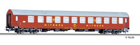 Tillig 79107 - H0 - Schlafwagen WLABm Mitropa, DR, Ep. IV